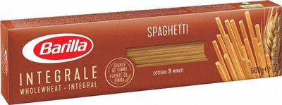 Макарони спагетті Barilla Інтеграли SPAGHETTI 500гр, (24шт/ящ) LT909 фото