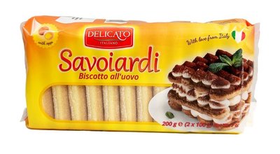 Печиво савоярді Delicato Italiano, 200 г, 15 уп/ящ 2112440787 фото