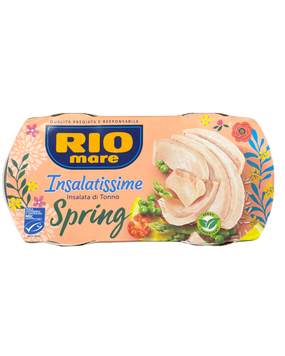 Салат Rio Mare Insalatissime Spring з тунцем та весняними овочами 160г(2 шт/спайка)  6451025210 фото