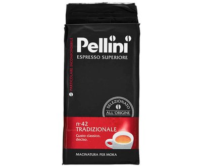 Кава мелена Pellini Espresso Superiore n.42 Tradizionale 250 г, 20шт/ящ 1633849797 фото