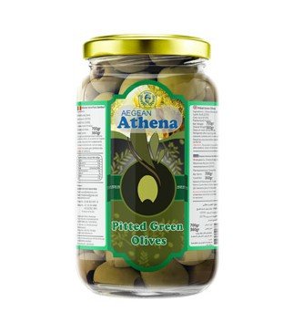 Оливки Athena без кісточки, 720 г (суха вага 360 г), 12 шт/ящ 2087477294 фото