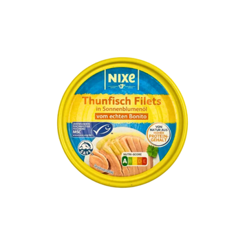 Філе тунця у соняшниковій олії NIXE 185г 143648749 фото