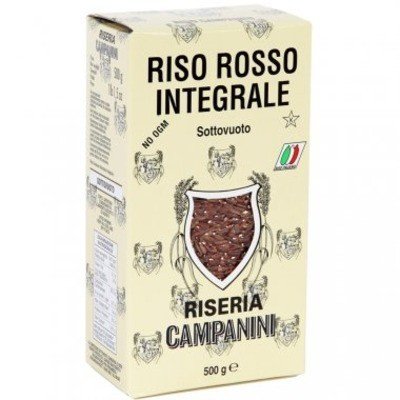 Рис Riso Rosso Campanini 0.5 кг, 12шт/ящ 1634655595 фото