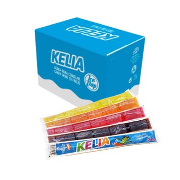 Сік для замороження Kelia Ice Pops кола, апельсин, полуниця та лимон, 45 мл, 120 шт/ящ 1878333881 фото