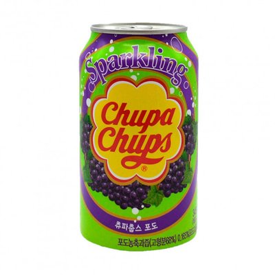 Напій газований Chupa Chups виноград 345 мл, 24шт/ящ 1633853047 фото