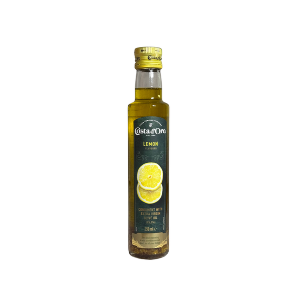 Олія оливкова Costa d'Oro Lemon з ароматом лимону, 0.25 л 1856479507 фото
