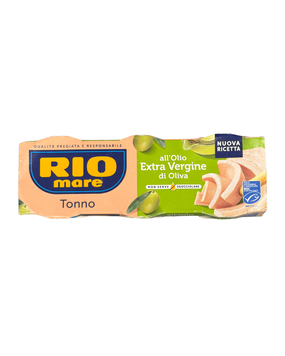 Тунець в оливковій олії Rio Mare набір 3шт 195г  50212 фото