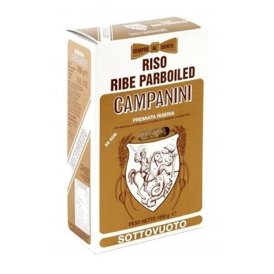 Рис Riso Ribe Parboiled Riseria Campanini 1 кг, 10шт/ящ 1634666538 фото