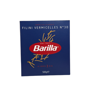 Макарони Barilla Filini Vermicelles №30 500гр 30 фото