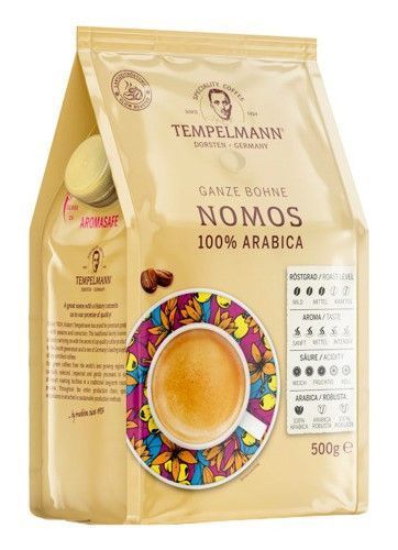 Кава Tempelmann Nomos зерно, 500 г 2115538952 фото