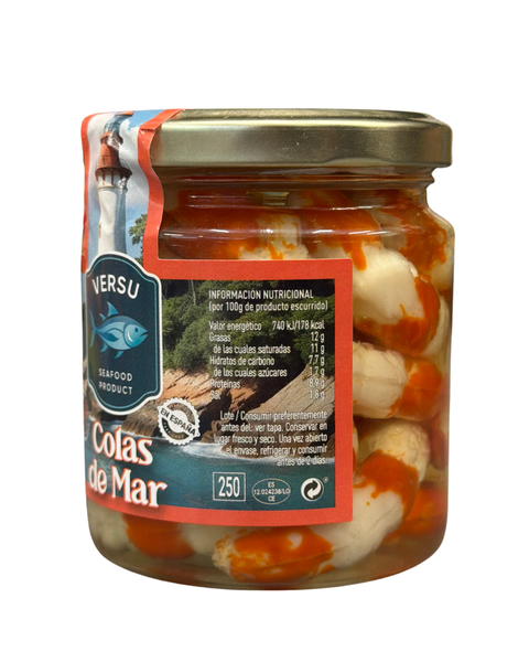 Закуска Versu Colas de Mar морепродукти 250г 25520 фото