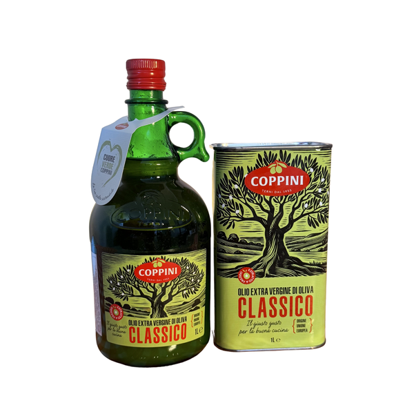 Олія оливкова coppini classico Extra Virgin 1л 791325468 фото