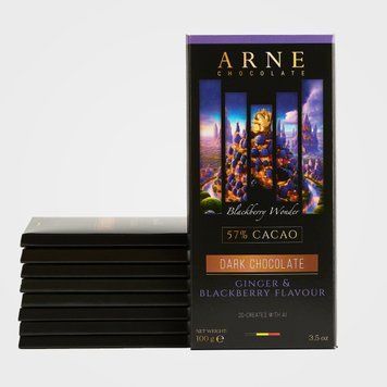 Чорний 57% з імбирем та ожиною Arne 100г 963545 фото