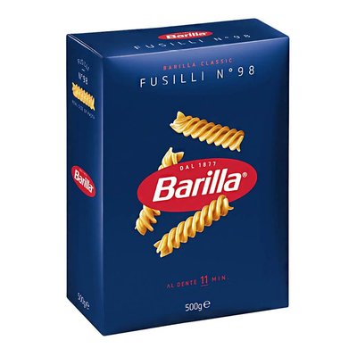 Макарони Barilla Fusilli №98 500гр, (12шт/ящ) 98 фото