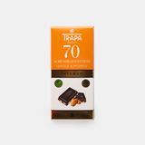Чорний шоколад Trapa Intenso 70% з мигдалем 175гр 23205 фото