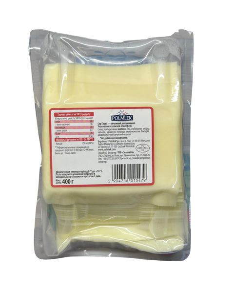 Сир Polmlek Gouda 400 г 0235645 фото