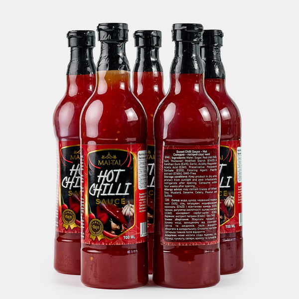 Соус Mai Tai Sweet Chilli Sauce Hot, 700 мл 1850113347 фото