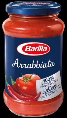 Соус Barilla Arrabbiata томатний з перцем чилі без глютену 400гр, (6шт/ящ) LT104 фото