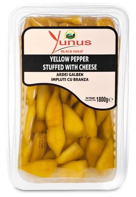 Перець Yunus жовтий з сиром, 1.8 кг 2118877630 фото