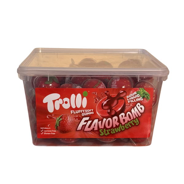 Мармелад "strawberry" Trolli 60шт 461320585 фото