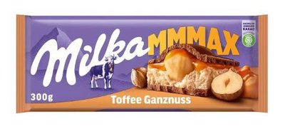 Шоколад Milka Toffee Ganznuss, 300 г, 12 шт/ящ 1767335477 фото