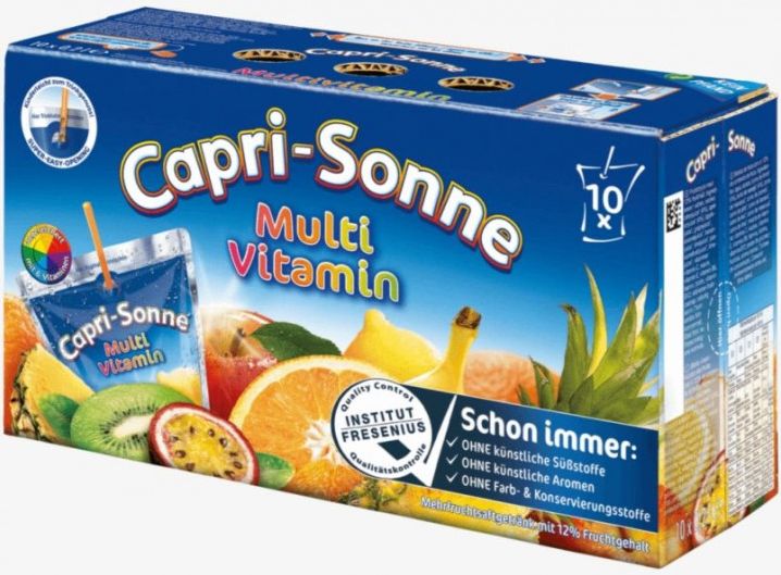 Сік Capri-Sun Multivitamin Мультивітамін 200мл, (40шт/ящ) LV1271 фото