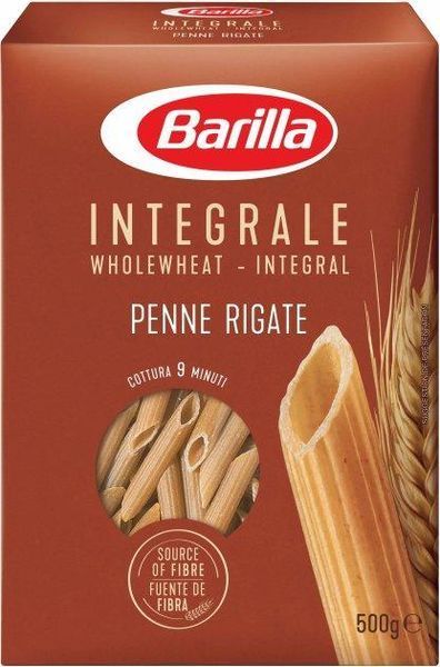 Макарони Barilla Інтеграли Pennette Rigate 500гр LT1656 фото
