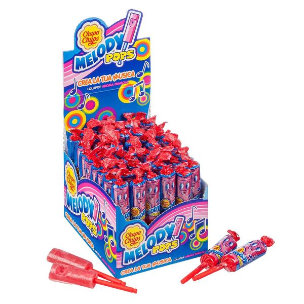 Льодяники Chupa Chups Melody Pops, 15 г, 48шт/ящ 1865607988 фото