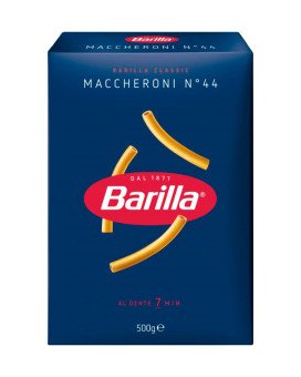 Макарони Barilla Maccheroni №44 500гр, (16шт/ящ) 44 фото
