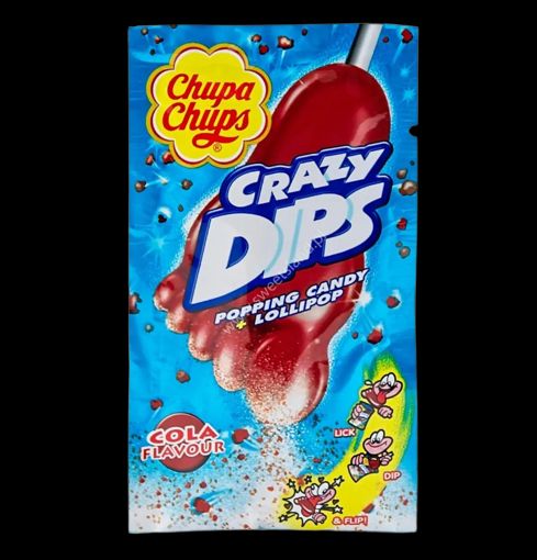 Льодяники Chupa Chups Crazy Dips Cola, 14 г, 12шт/ящ 1865678419 фото