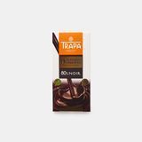 Чорний шоколад Trapa Intenso без цукру 0% 80гр, (15шт/ящ) 23451 фото