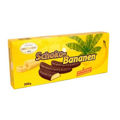 Суфле в шоколаді Hauswirth Schoko-Bananen банан 300 г, 15шт/ящ 1636475631 фото