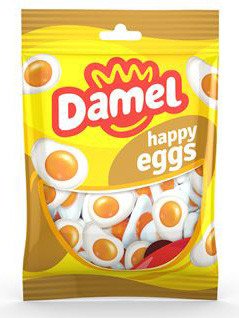 Желейні цукерки Damel Fried Eggs омлет 80гр, без глютену (18шт/ящ) 63142 фото