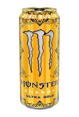 Напій енергетичний Monster Energy Ultra Gold Zero Sugar, 500 мл, 12 шт/ящ 1910591965 фото