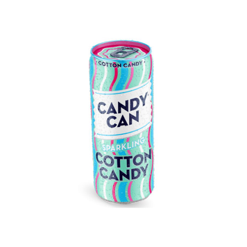 Напій газований Candy Can Cotton Candy зі смаком солодкої вати 330мл ж/б  01545610 фото
