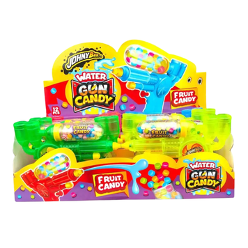 Іграшка з цукерками Johny Bee Water Gun Candy 240 г, 12 шт/блістер 454522 фото