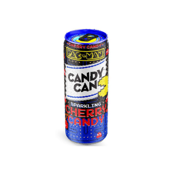 Напій газований Candy Can PACMAN Cherry зі смаком вишні 330мл ж/б  154120101 фото