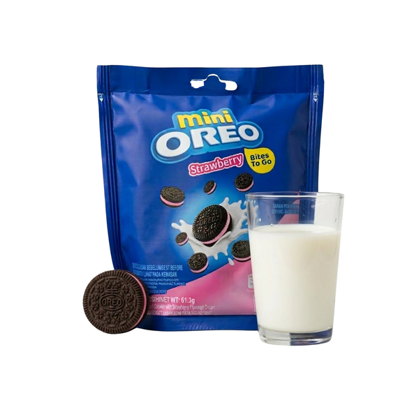 Печиво mini OREO Strawberry,61.3гр 235 фото