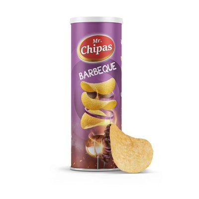 Чіпси Mr. Chipas BBQ, барбекю, 160 г, 24 уп/ящ 2072651225 фото