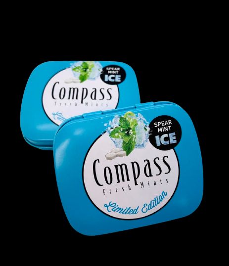 Драже Compass Spearmint з м'ятою14 г, 12шт/уп 1634510932 фото