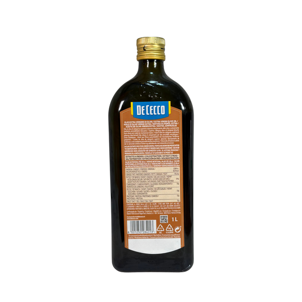 Олія оливкова De Cecco Extra Vergine Delicato, 1л 46512235 фото