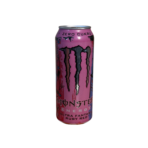 Енергетик Monster Ruby Red зі смаком рожевого грейпфрута без цукру, 500ml 2345673342 фото