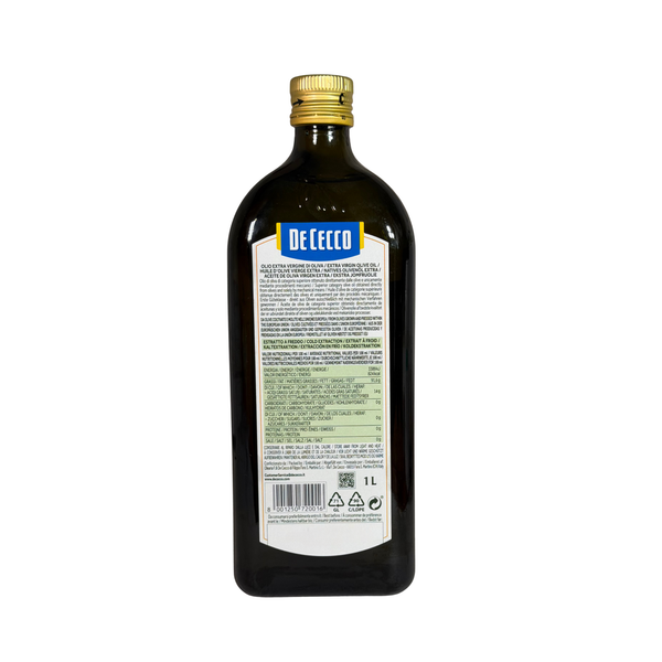 Олія оливкова De Cecco Extra Vergine Fruttato, 1л 5648487 фото
