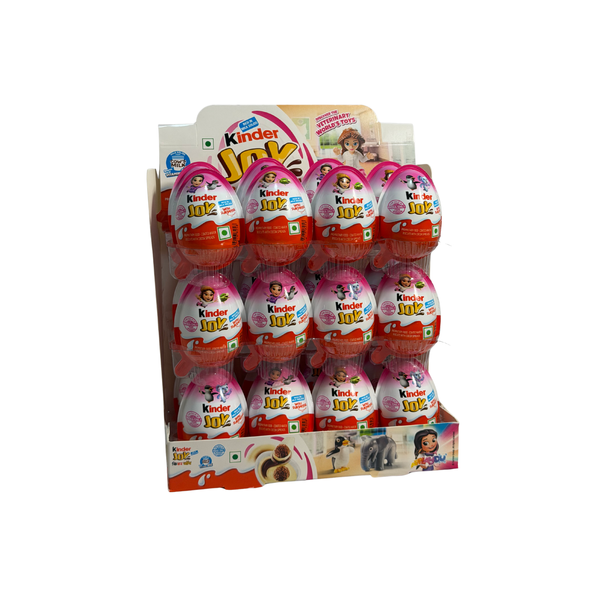 Шоколадне яйце Kinder JOY Veterinary World's Toys набір 24шт, 480г 554511252 фото