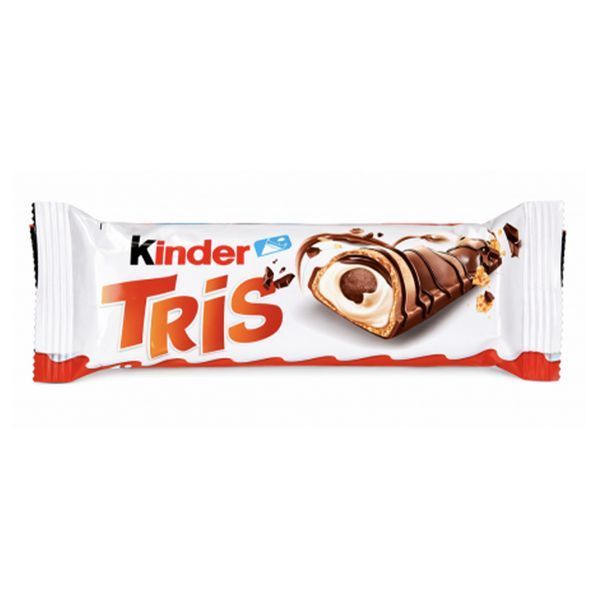Шоколадний батончик Kinder Tris 100 г 12122021 фото