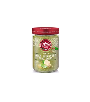 Соус песто Polli Pesto Pesto alla Genovese Senz'aglіo 190гр, (12шт/ящ) 160351V04 фото