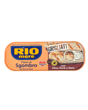 Філе скумбрії на грилі з оливками Rio Mare 120г  231541202 фото