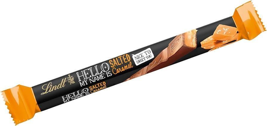Lindt Riegel Hello Шоколад Lindt Hello Stick Salted Caramel з солоною карамеллю, 39 г ...