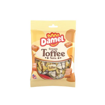 Цукерки Damel Toffee cream nata, 120 г без глютену, 12 шт/ящ 1911478299 фото