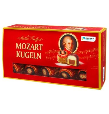 Цукерки праліне Maitre Truffout Mozart Balls 200гр, (20шт/ящ) 92198 фото